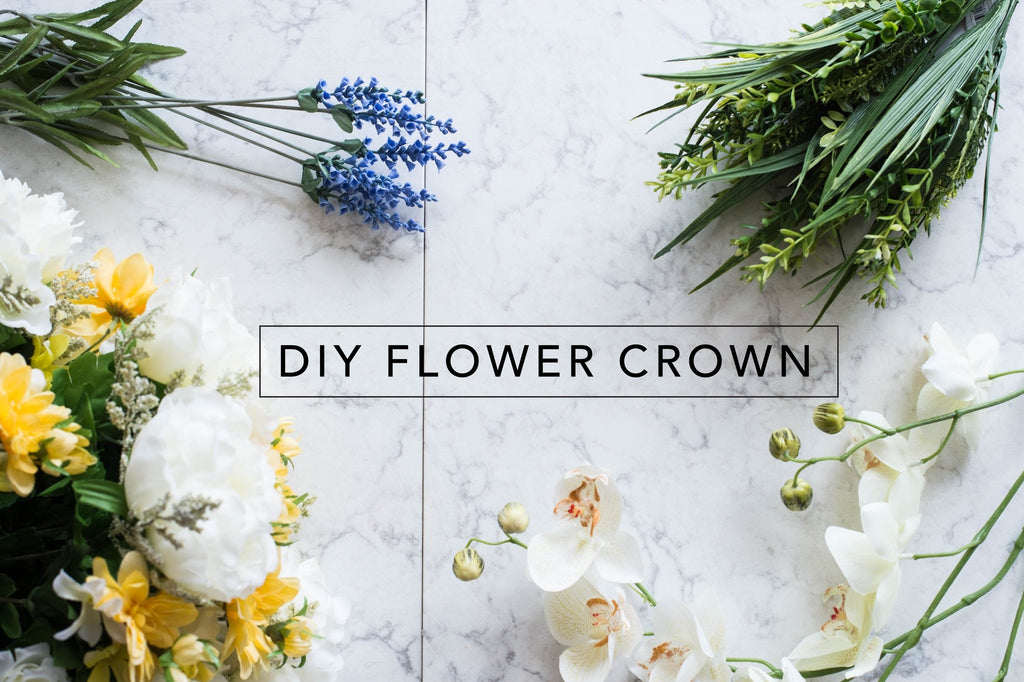 DIY Flower Crown | Kurly Klips